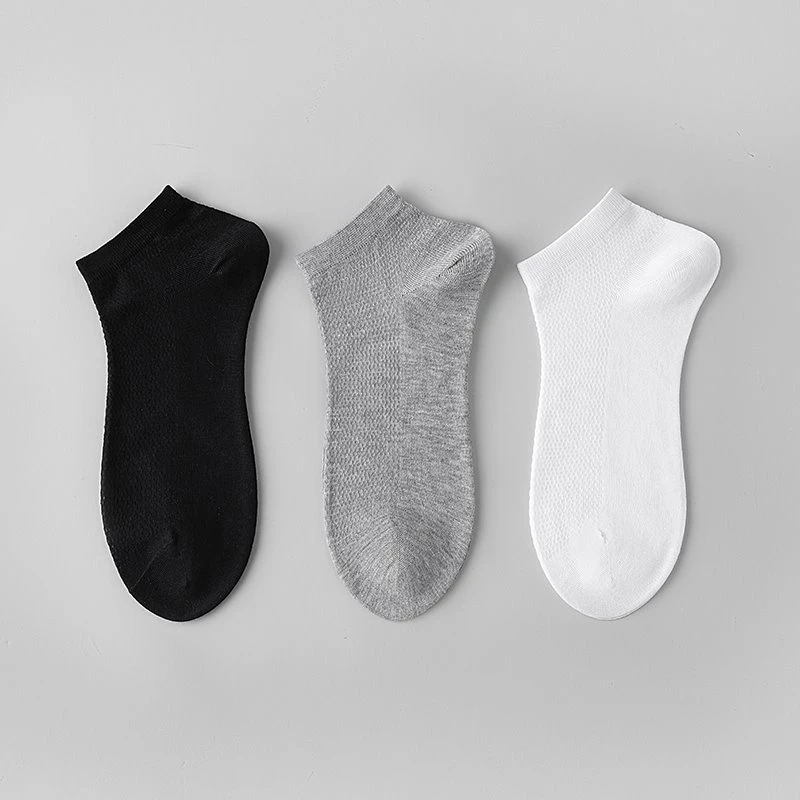 White Athletic Crew Socks